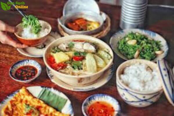 Ăn canh trước sau đó ăn rau, thịt rồi mới đến ăn cơm: