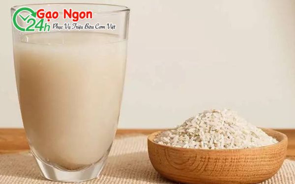 Tác dụng nước gạo rang